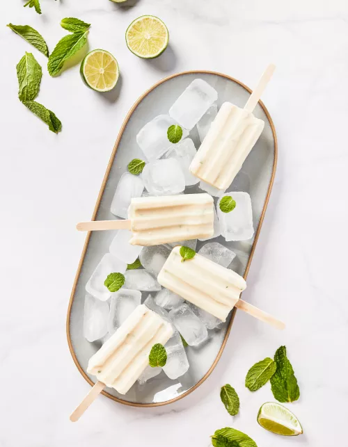 Paletas de mojito