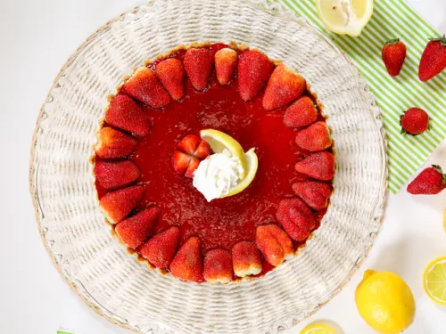 Strawberry cheesecake