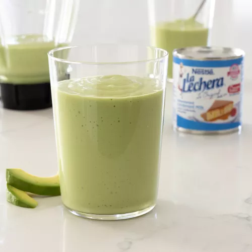 Sweetened Condensed Milk Avocado Smoothie
