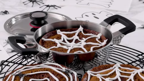 Abuelita Espresso Cobweb Brownies