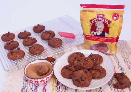 Spicy Abuelita Chocolate and Chipotle Cookies