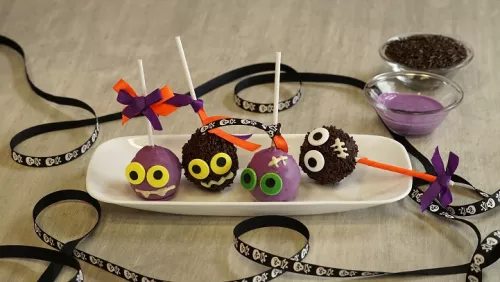 Cake pops monstruo