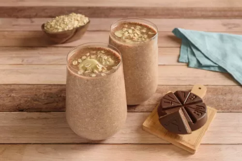 Smoothie de Avena con Chocolate