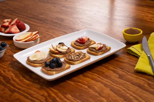 TOSTADAS DE CHOCOLATE