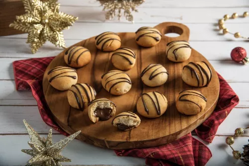 Galletas navideñas rellenas