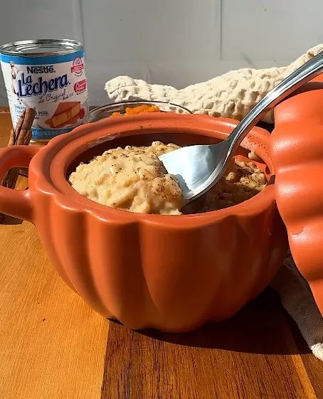 Pumpkin Rice Pudding