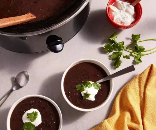 Slow Cooker Black Bean Soup