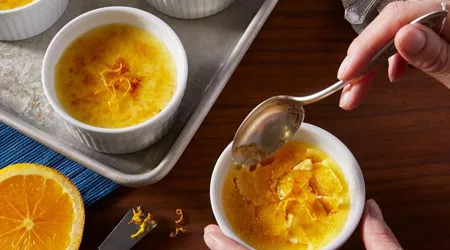 Tangerine Creme Brulee