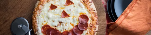 Jack-O-Lantern Pizza