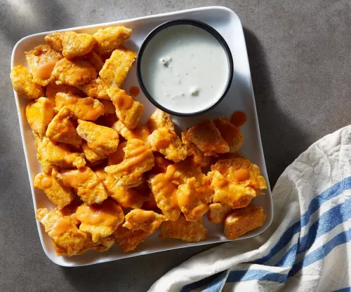 Baked Buffalo Chicken Nuggets