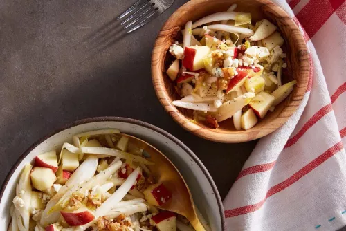Endive Salad with Honeyed Walnuts