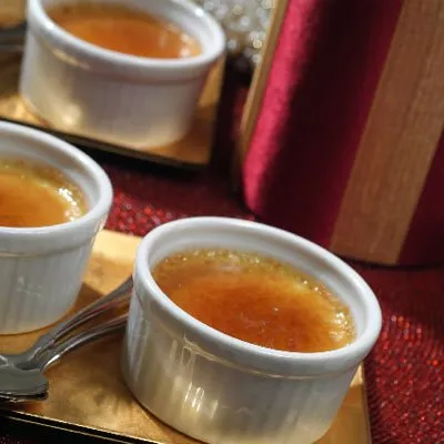 Pumpkin Spice Crème Brûlée