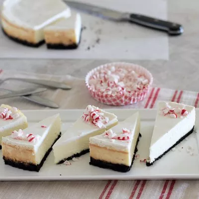Peppermint Mocha Cheesecake