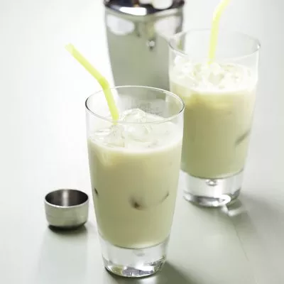 Iced Green Tea Latte