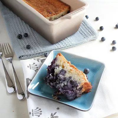 Yummy Blueberry Loaf Cake