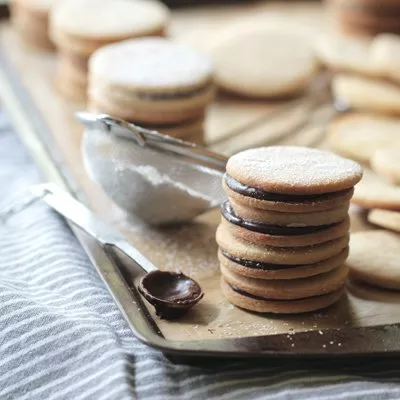 Hazelnut Sandwich Cookies
