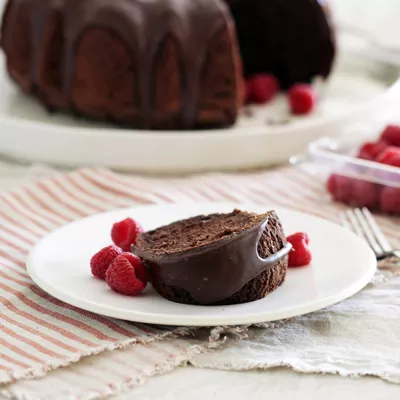 Chocolate Mocha-Kissed Bundt Cake