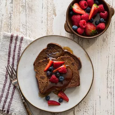 Tostada Francésa de Café con Leche