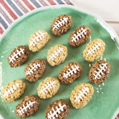 Dulce de Leche Football Crispies