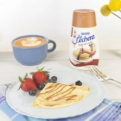 Crepas con Dulce de Leche