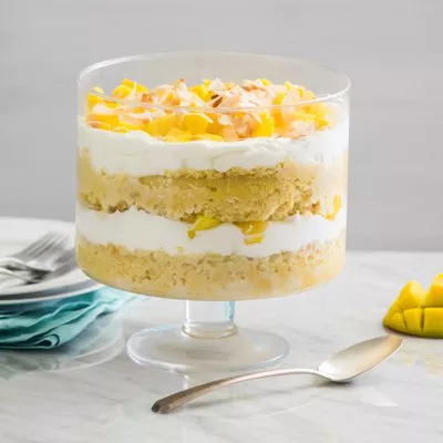 Trifle de Mango y Tres Leches