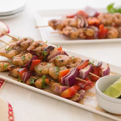 Grilled Citrus Shrimp Skewers