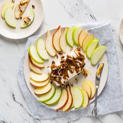 Dip de Dulce de Leche y Queso Crema