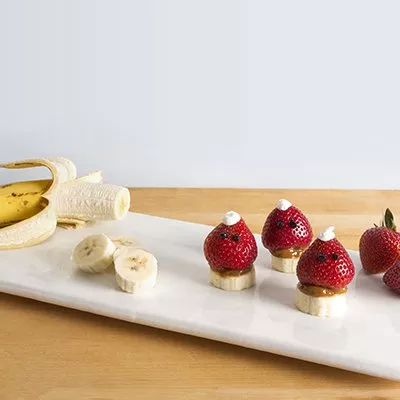 Strawberry Santa Hats