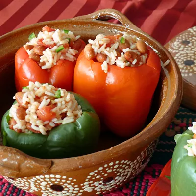 Slow Cooker Stuffed Peppers