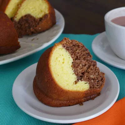 Choco-Vanilla Abuelita Cake
