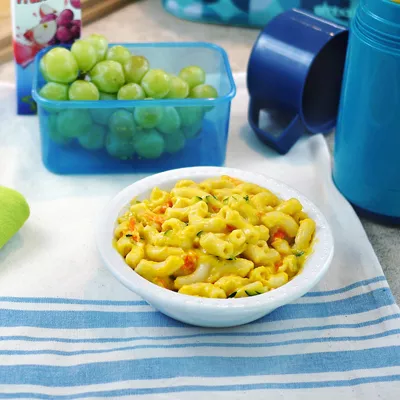 Macarrones y Queso con Vegetales