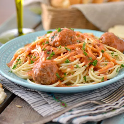 Spaghetti and Meatballs