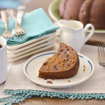 Pastel de Dulce de Leche y Café