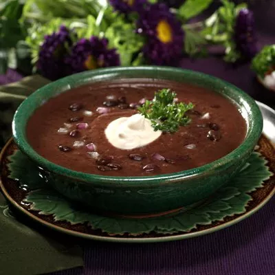 Sopa de Frijoles Negros