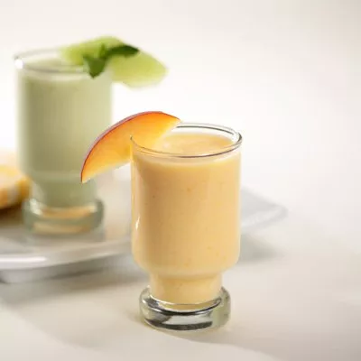 Licuado de Durazno y Naranja