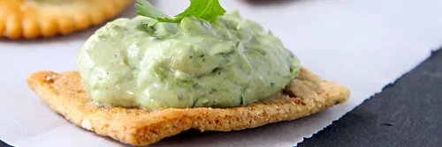 Avocado Cilantro Dip Long Right