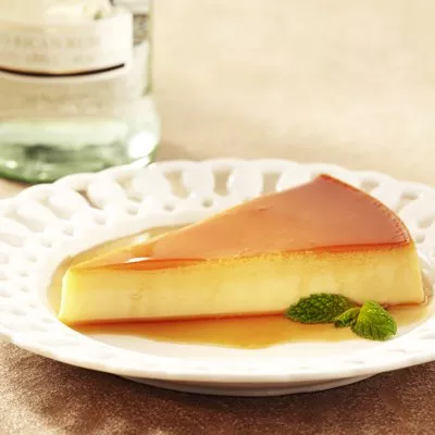 Flan de Rompope