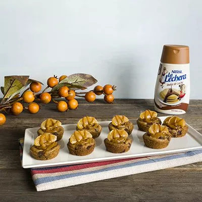Copitas de Galletas de Dulce de Leche y Mandarinas