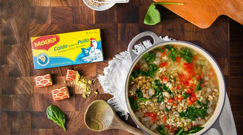 Cazuela de Tostada Francesa de Durazno y Almendras