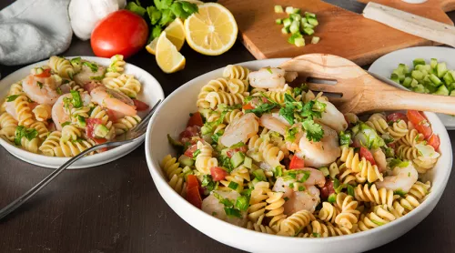 Fresh Shrimp Pasta