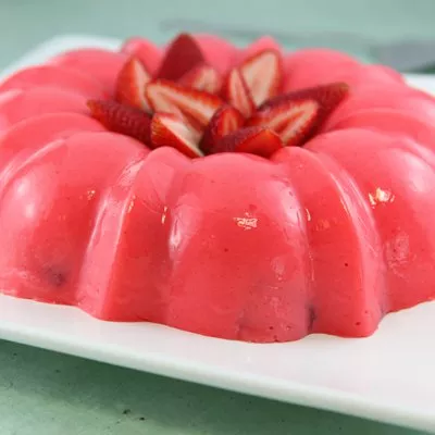 Gelatina de Fresa La Lechera