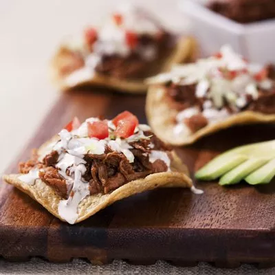 Beef Tostadas