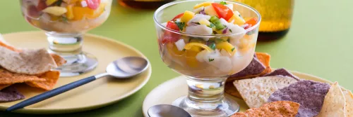 Scallop and Mango Ceviche Long Left