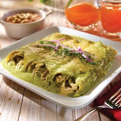 Enchiladas de Espinacas