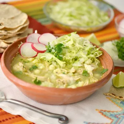 Green Chicken Pozole