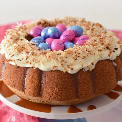 Pastel de Zanahoria con Coco y Dulce de Leche