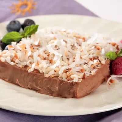 Tembleque de Chocolate