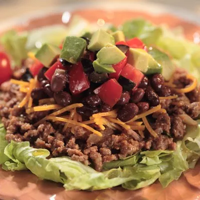 Ensalada de Taco en Capas