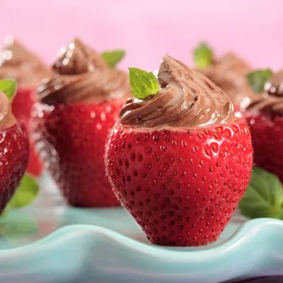 Fresas Rellenas de Chocolate
