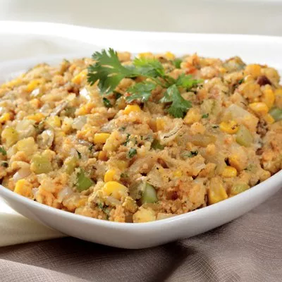 Relleno de Maíz y Chile Maggi